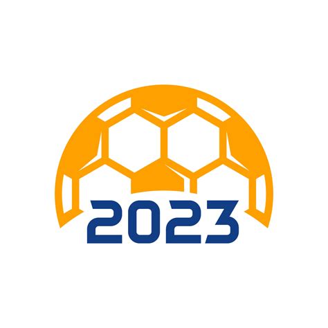 2023 Soccer logo template, Football 2023 logo design vector 14217754 ...