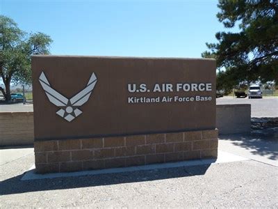 Kirtland Air Force Base - Albuquerque, New Mexico - Military Installations on Waymarking.com