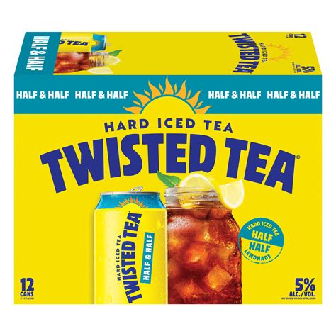 Twisted Tea Hard Iced Tea Half & Half 12 oz Cans - Shop Malt Beverages & Coolers at H-E-B