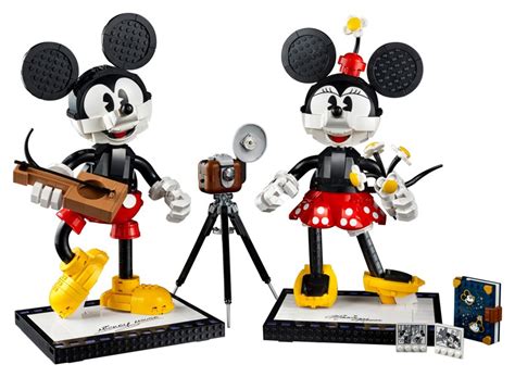 LEGO Disney Mickey Mouse and Minnie Mouse Buildable Characters (43179)