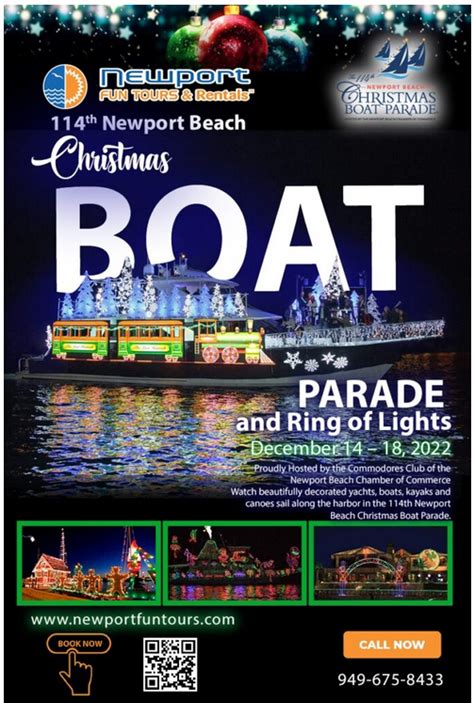 Christmas Boat Parade Newport Beach | Newport Fun Tours