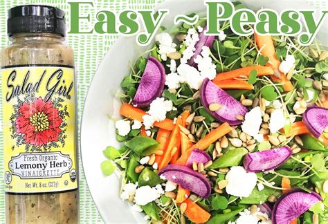 Easy Peasy Salad – Salad Girl Organics