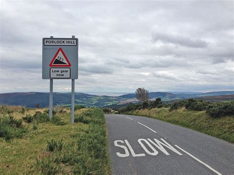 Porlock hill climb