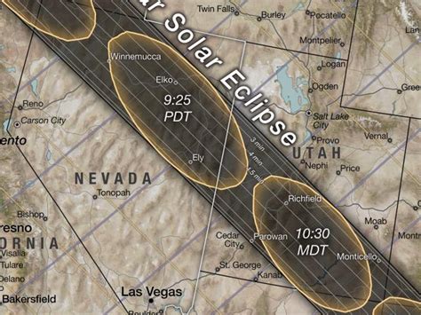 NASA map shows how, where, and when to see solar eclipses in the US in 2023 and 2024