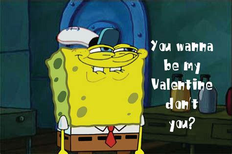 Happy Valentine's Day from Spongebob! | Funny valentines cards, Cheesy ...