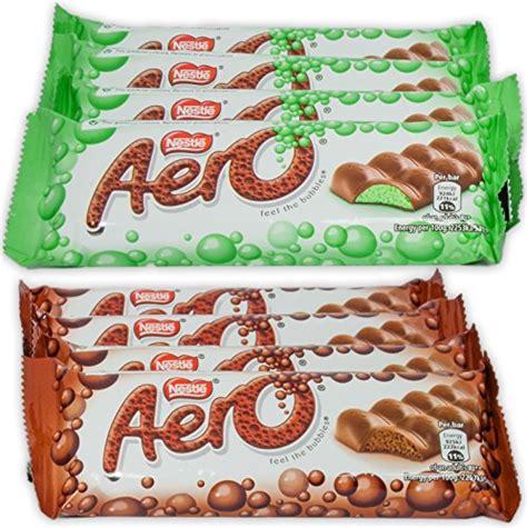 Nestle Aero Milk Chocolate and Peppermint Bar , 27 Gram Bars (Pack of 8) - 24 candy store