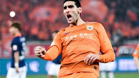 Marouane Fellaini: Former Manchester United star scores on Chinese Super League debut for ...