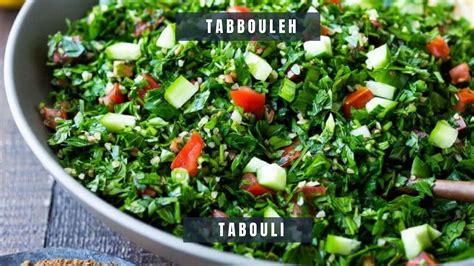 tabbouleh (tabouli) - Vegan Recipes