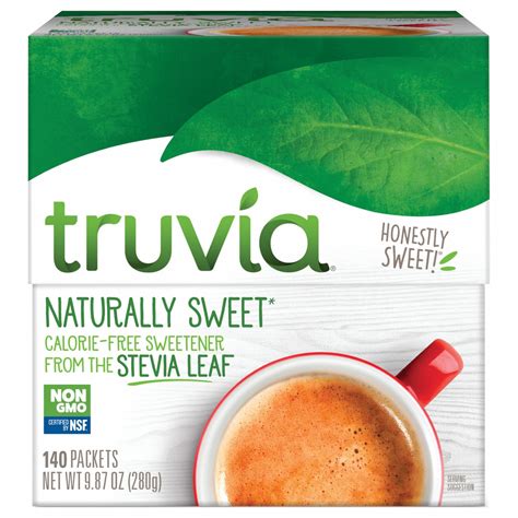 TRUVIA, 140 Pack Count, Pack per Case, Truvia - 51UN53|8845 - Grainger