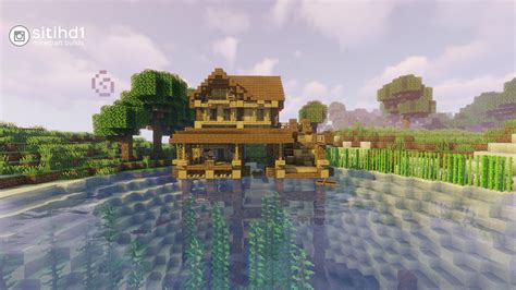 Fisherman's house I built, what do you think? : r/Minecraft