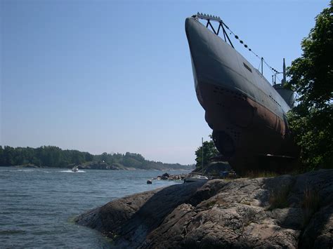 Free picture: boat, vesikko, suomenlinna