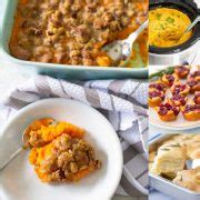50 Side Dishes for Thanksgiving Potluck Parties - Peanut Blossom