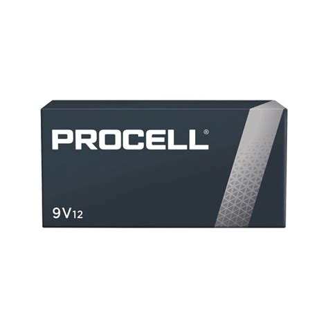 Duracell Procell 9V Alkaline Batteries 12 Pack | PC1604