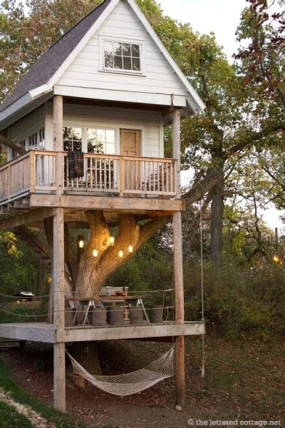 Tiny House on a Tree and Stilts: Best Treehouse Ever? - Tiny House Pins