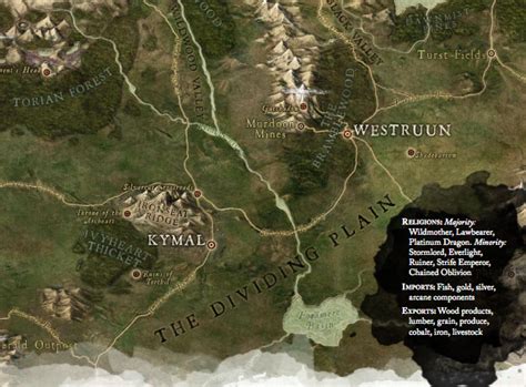 Official Map Of Taldorei