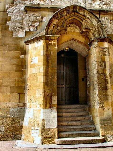 Old Stone Doorway Photograph by Susan Holsan