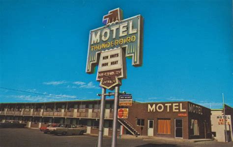 The Cardboard America Motel Archive: Thunderbird Motel - Rock Springs ...