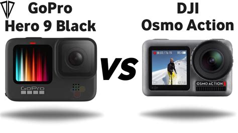 GoPro Hero 9 Black Vs DJI Osmo Action - Comparison - YouTube