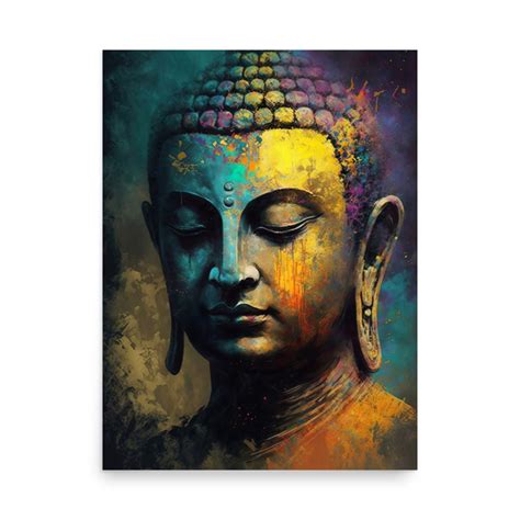 Buddha Digital Painting Buddha Art Buddha Picture Zen Art Meditation ...