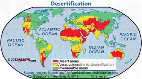 Desertification Map