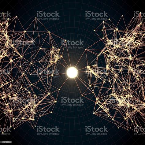 Abstract Connection Background Stock Illustration - Download Image Now ...