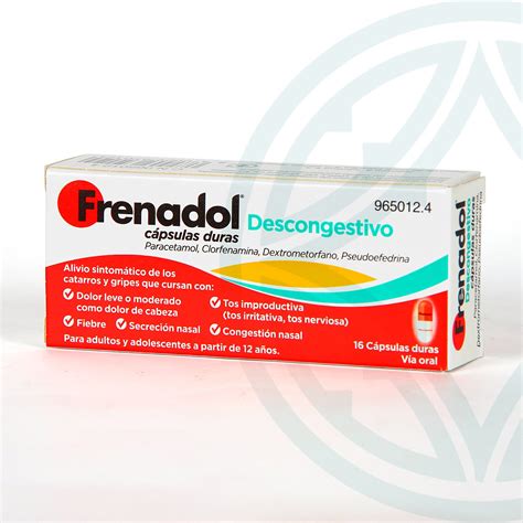 Frenadol Descongestivo| Gripe | Farmacia Jiménez