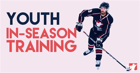 Youth In-Season Hockey Training - How To Design Youth Programs