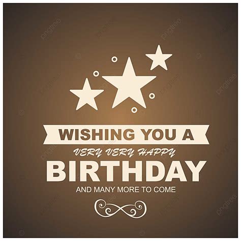 Wishing You A Happy Birthday Stars, Birthday, Happy, Design PNG and Vector with Transparent ...