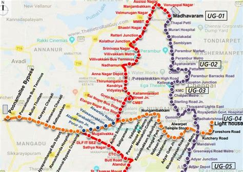 Bids Invited for Chennai Metro Line-3’s 29 Underground Stations - The Metro Rail Guy