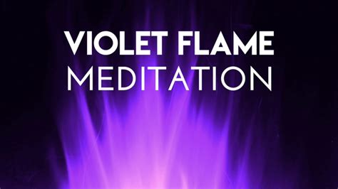 Violet Flame Cleansing Meditation - YouTube