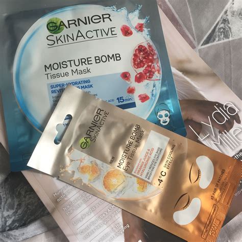 Garnier Moisture Bomb Masks | Moisturizer, Garnier, Garnier skin active