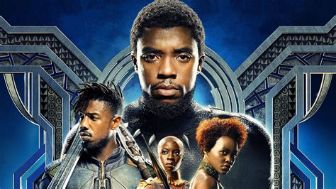 Download Chadwick Boseman Black Panther Movie Poster Wallpaper ...