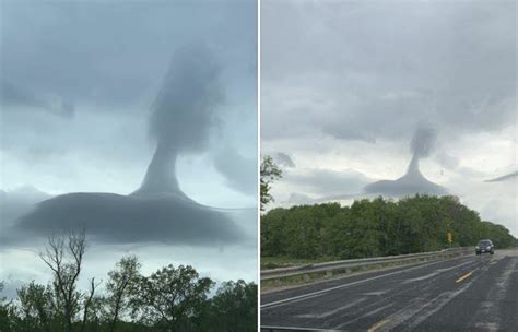 Strange cloud formation in Wisconsin baffles meteorologists - Strange Sounds