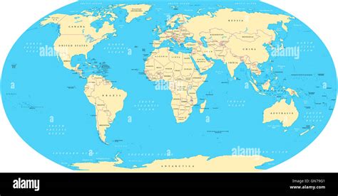 World Map Ocean Borders | Images and Photos finder