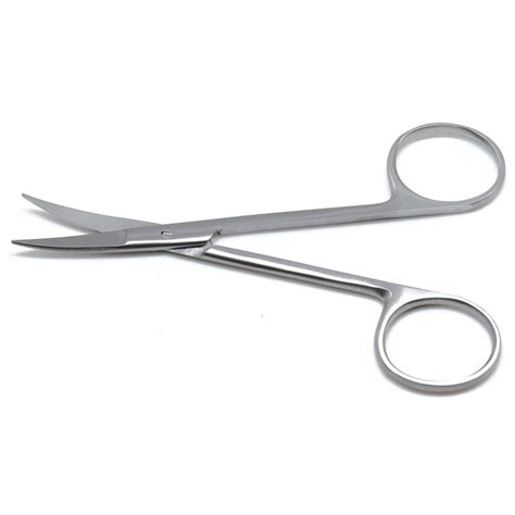 Iris Scissors Curved 4.5" - Quala - Instruments - All Products