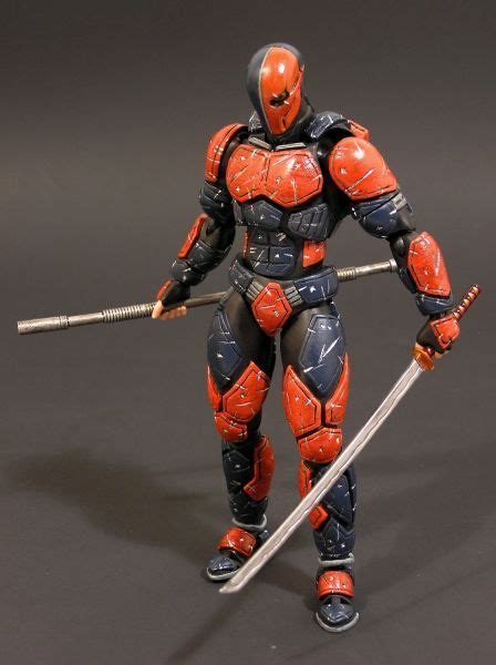 Deathstroke (Anime Style) (DC Universe) Custom Action Figure | Custom action figures, Dc comics ...