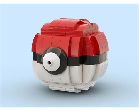 LEGO MOC Pokeball by Mith77 | Rebrickable - Build with LEGO