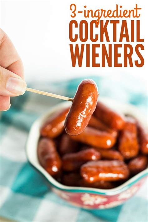 3 Ingredient Cocktail Wieners Recipe - Easy Appetizer - Total Dadass ...