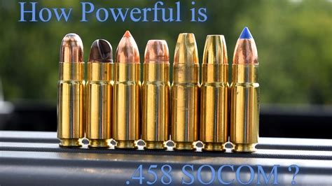 How Powerful is 458 SOCOM ? | 458 socom, Guns bullet, Ammunition