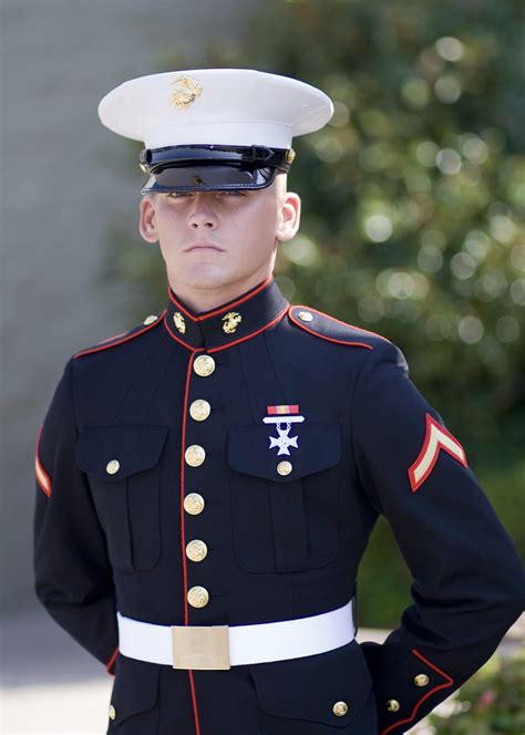 PFC Crosthwait, Dress Blue | PFC Bryce T. Crosthwait, USMC, … | Flickr