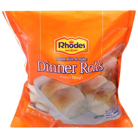 Rhodes Bake N Serv White Dinner Rolls - Shop Buns & rolls at H-E-B