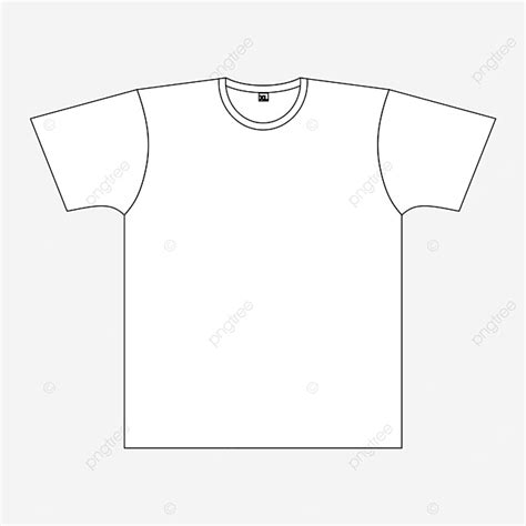 Blank White T Shirt Template