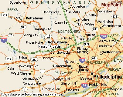 Where is King of Prussia, Pennsylvania? see area map & more