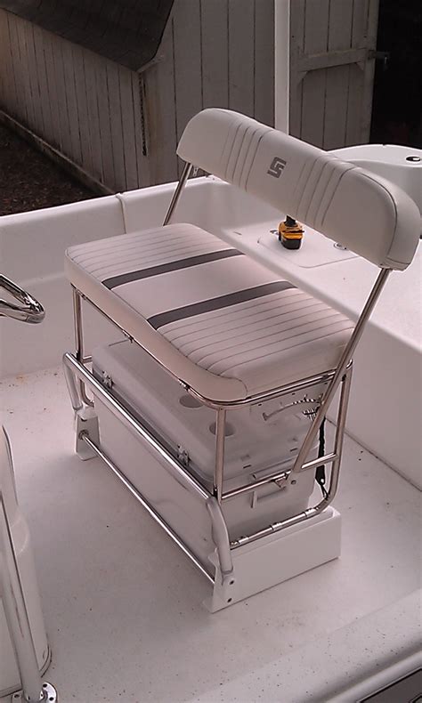 Carolina Skiff Cooler Seat Kit for STAINLESS SWINGBACK SEAT