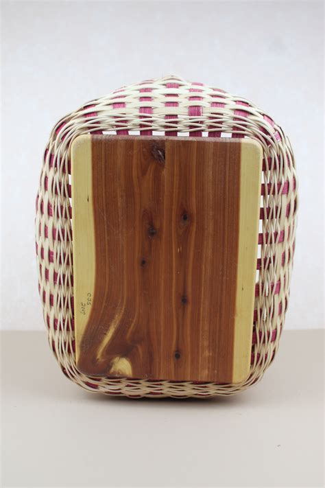 Cherry Picking Basket with Cherokee Wheels and Cedar Base