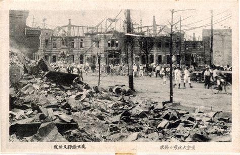 “Earthquake photography”, 1923. | Old Tokyo