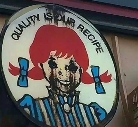 This Wendy's sign. - oddlyterrifying | Memes, Funny pictures, Weird dreams