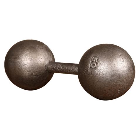 Vintage Dumbbell at 1stDibs