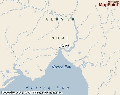 Koyuk, Alaska Area Map & More