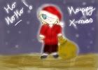 Santa Anime Boy - DrawingNow